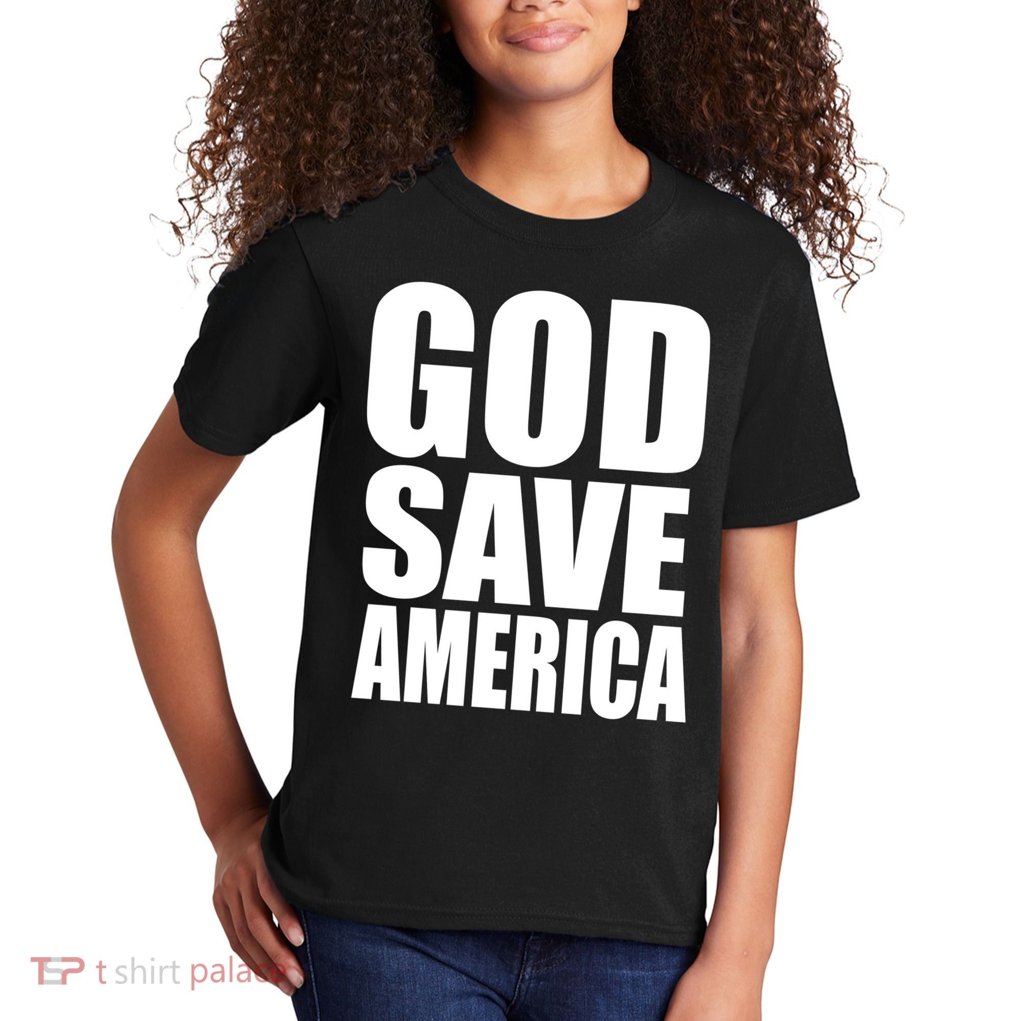 God Save America Kids T-Shirt