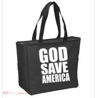 God Save America Tote Bag thumb 2