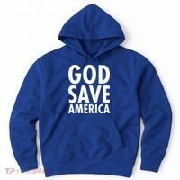 God Save America USA Religious Hoodie thumb 0