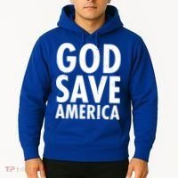 God Save America USA Religious Hoodie thumb 2