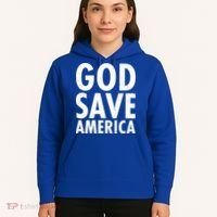 God Save America USA Religious Hoodie thumb 5