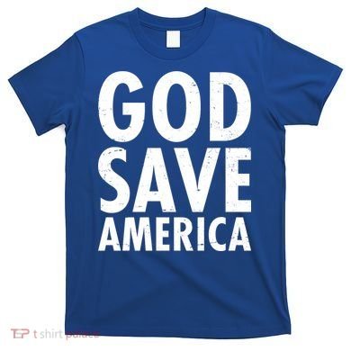 God Save America USA Religious T-Shirt