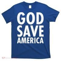 God Save America USA Religious T-Shirt thumb 0