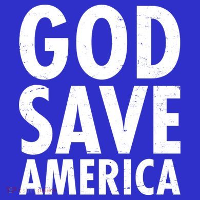 God Save America USA Religious Toddler Hoodie