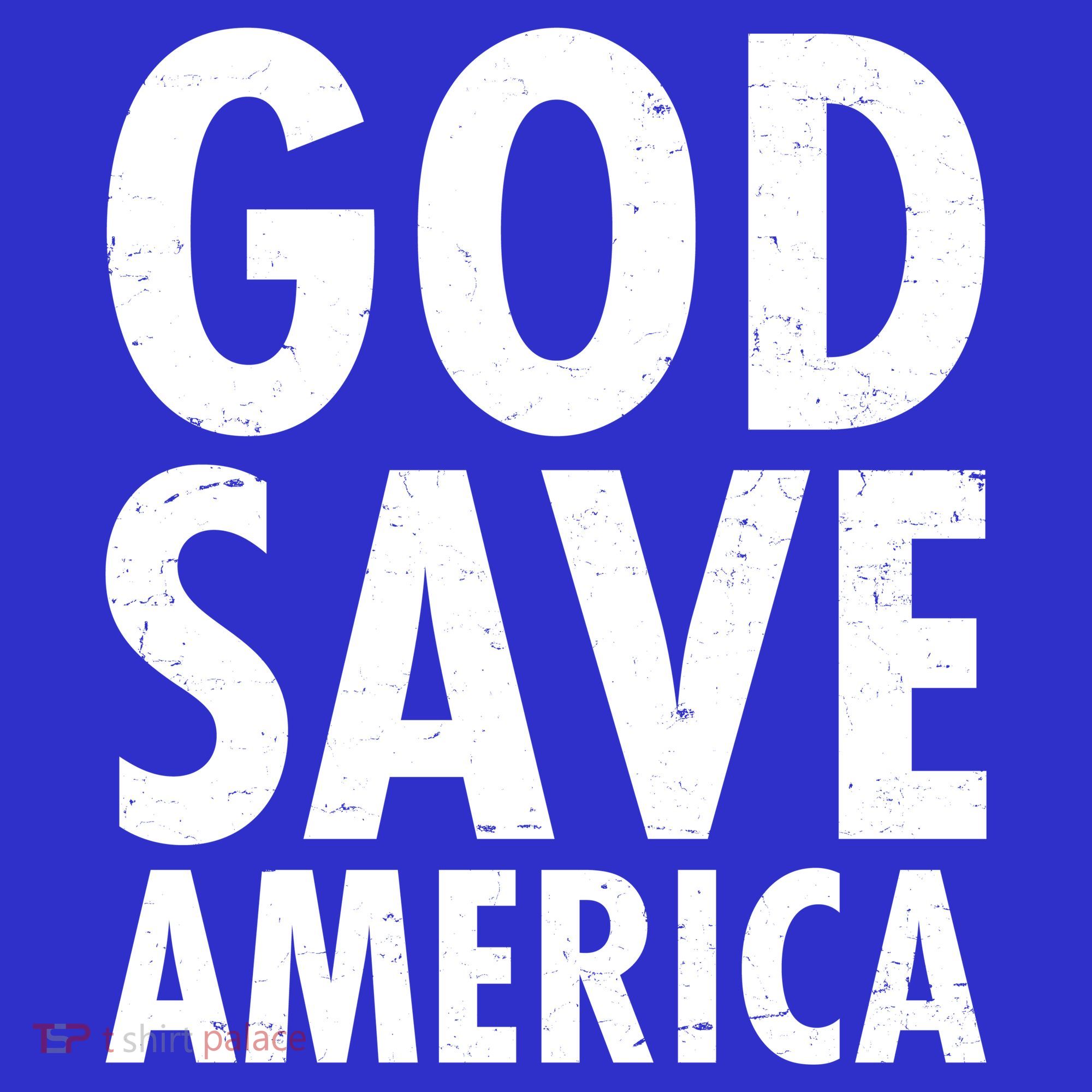 God Save America USA Religious Kids T-Shirt