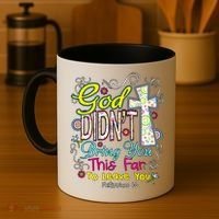 God Won't Leave You Coffee Mug thumb 4