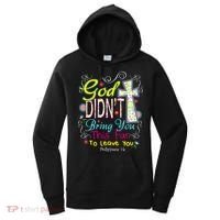 God Won't Leave You Women's Hoodie thumb 0