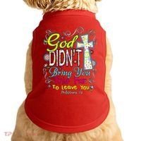 God Won't Leave You Doggie Tank thumb 0