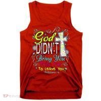 God Won't Leave You Tank Top thumb 0