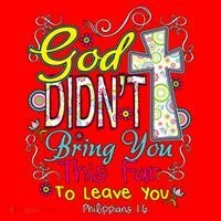 God Won't Leave You Toddler T-Shirt thumb 4