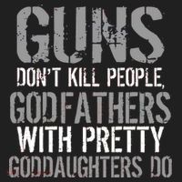 Godfathers With Pretty Goddaughters Kill People Women's Sweatshirt thumb 2