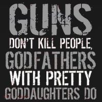 Godfathers With Pretty Goddaughters Kill People T-Shirt thumb 7