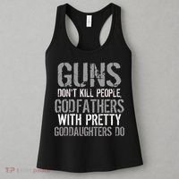 Godfathers With Pretty Goddaughters Kill People Women's Tank Top thumb 3