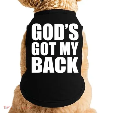 God's Got My Back Doggie Tank
