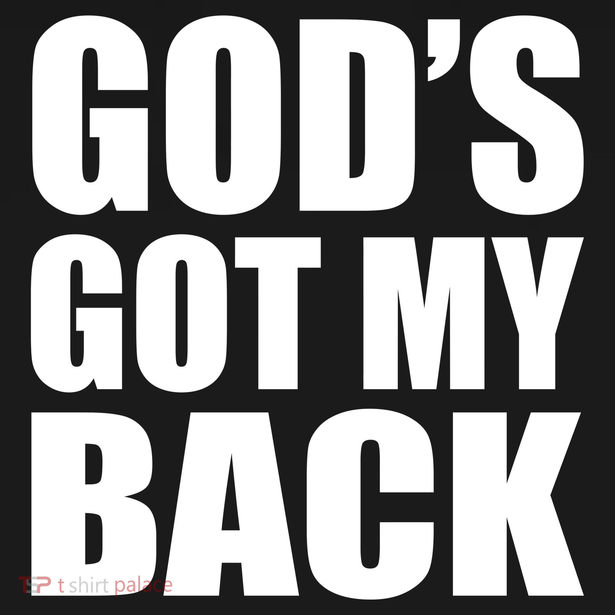 God's Got My Back Doggie Tank