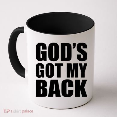 God's Got My Back Coffee Mug