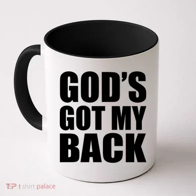 God's Got My Back Coffee Mug