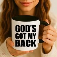 God's Got My Back Coffee Mug thumb 3