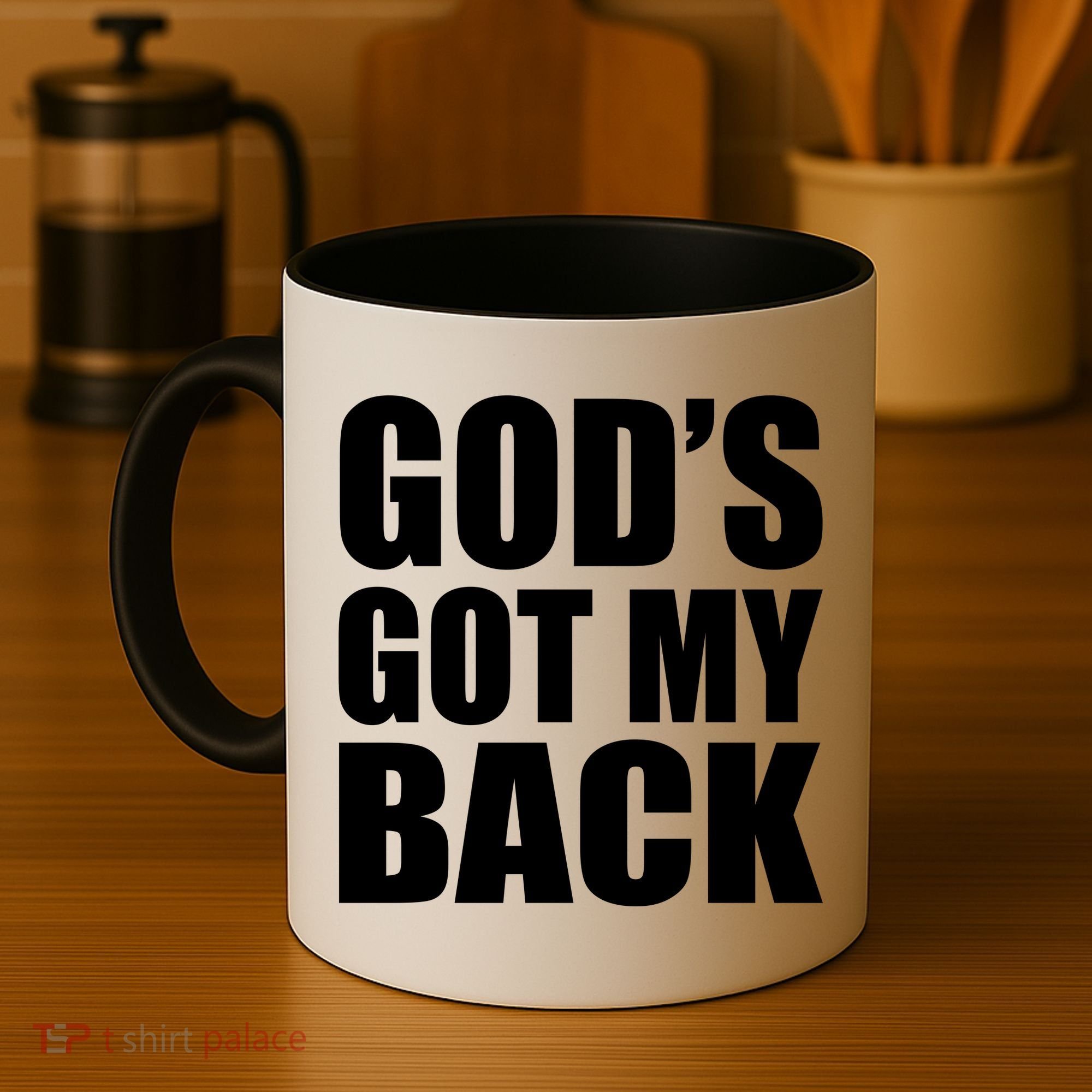 God's Got My Back Coffee Mug