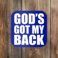 God's Got My Back Coaster thumb 0