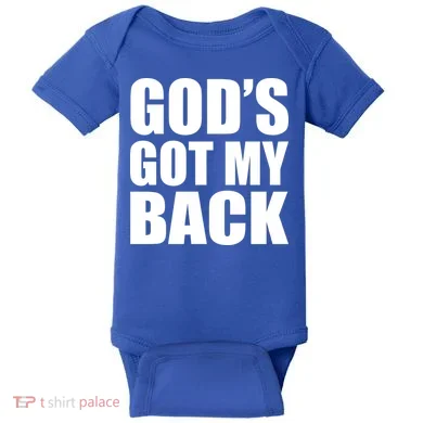 God's Got My Back Baby Bodysuit