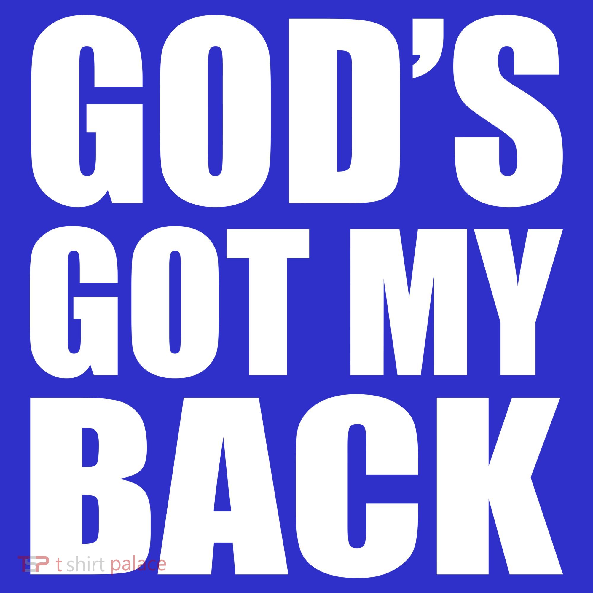 God's Got My Back Visor