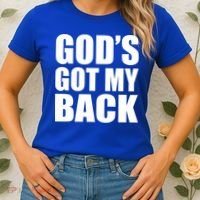 God's Got My Back Women's T-Shirt thumb 2