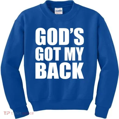 God's Got My Back Kids Sweatshirt
