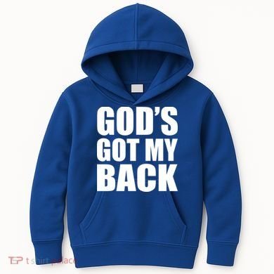 God's Got My Back Kids Hoodie