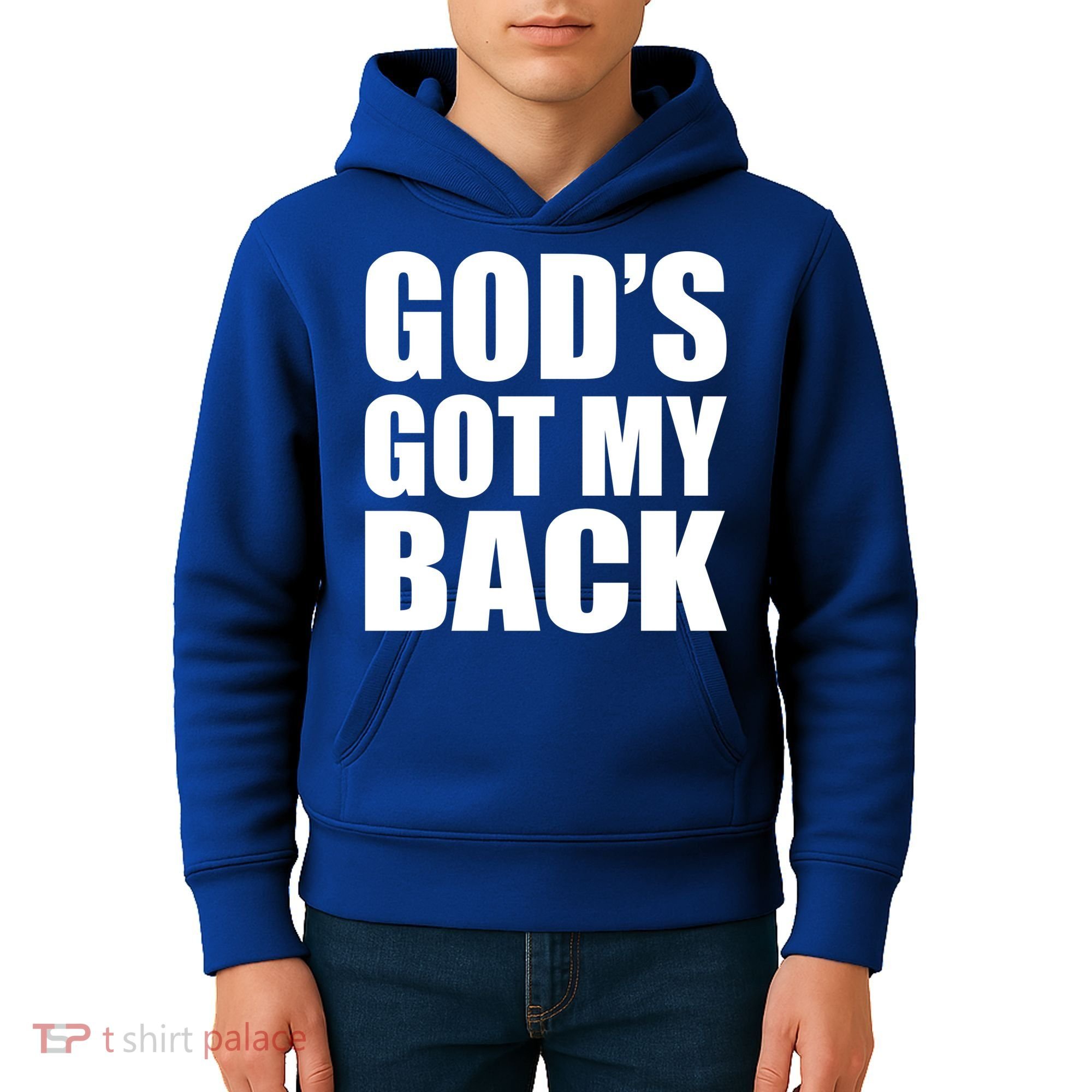 God's Got My Back Kids Hoodie