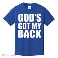 God's Got My Back Kids T-Shirt thumb 0