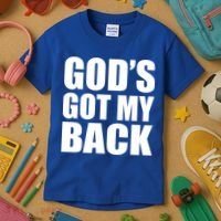 God's Got My Back Kids T-Shirt thumb 3