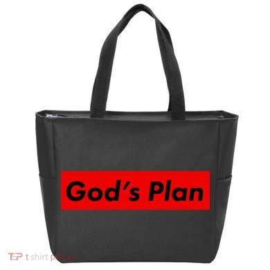 God's Plan Tote Bag