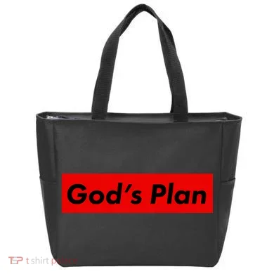 God's Plan Tote Bag