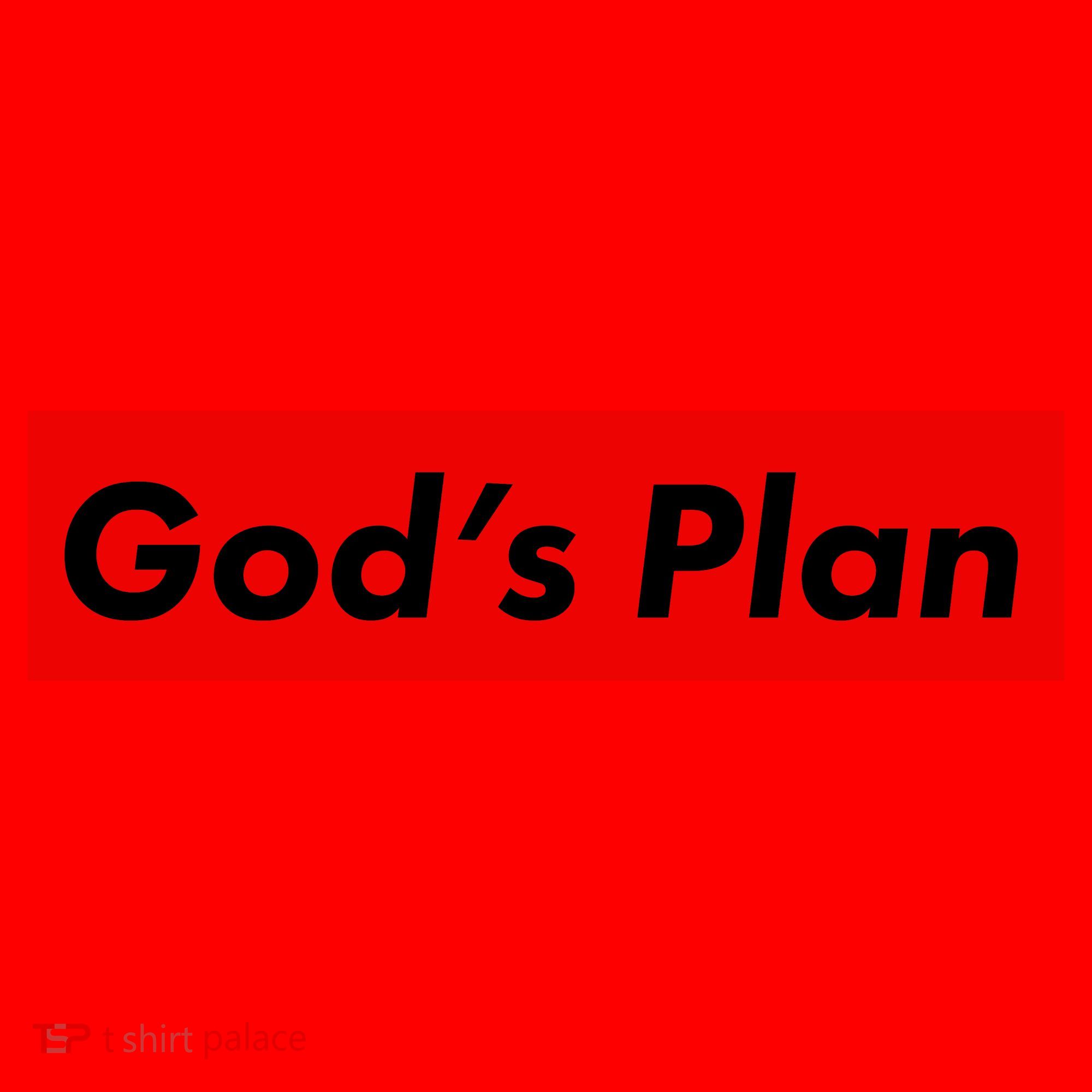 God's Plan Santa Hat