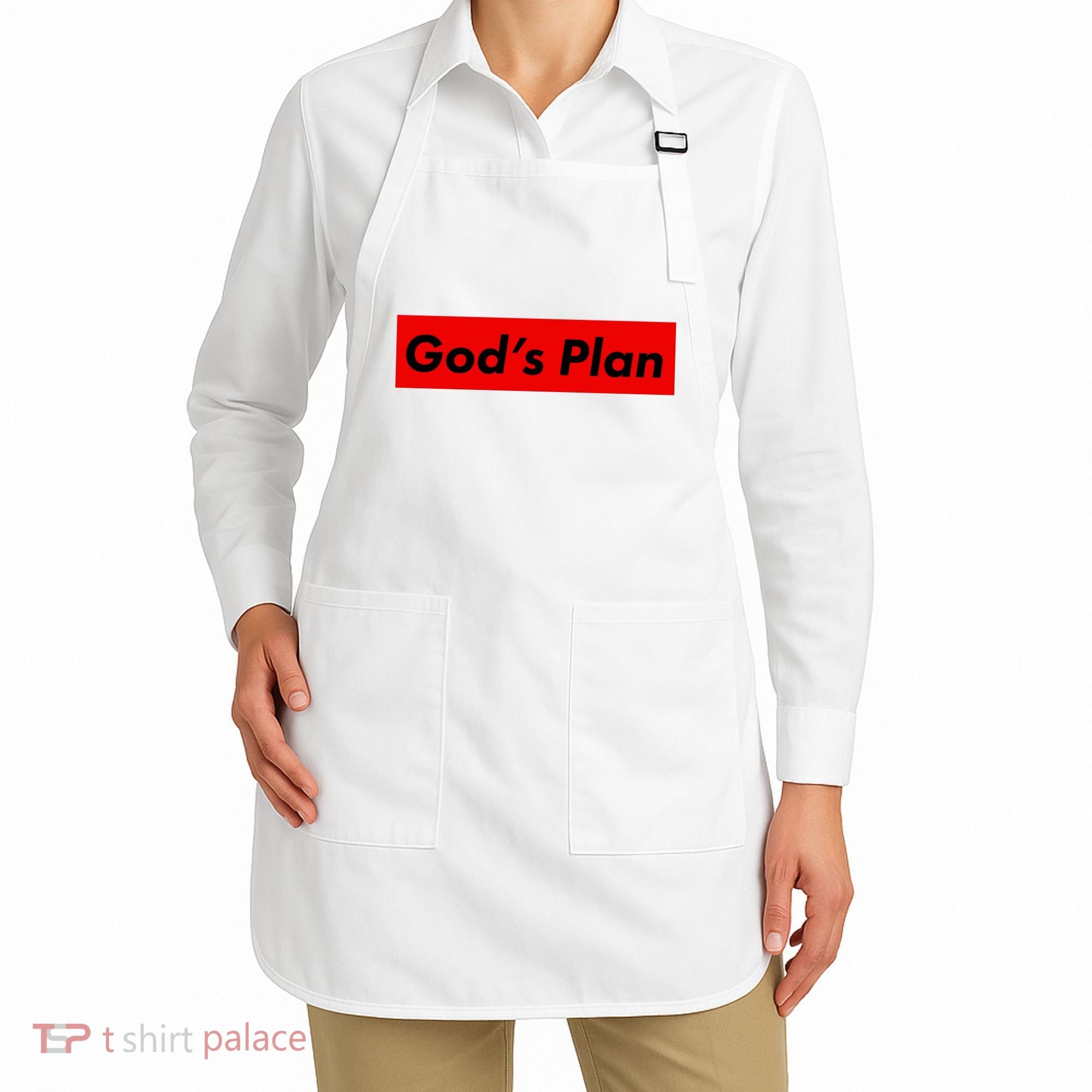 God's Plan Apron