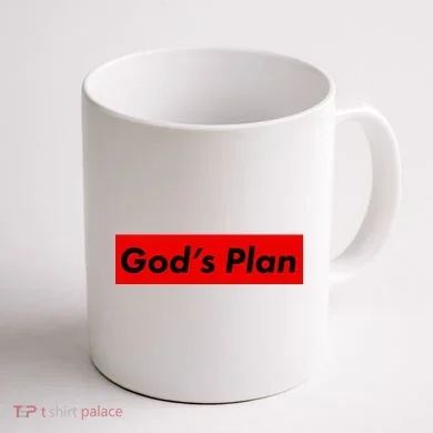 God's Plan Coffee Mug back