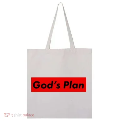 God's Plan Tote Bag