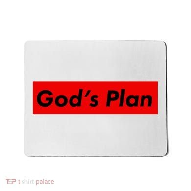 God's Plan Mousepad
