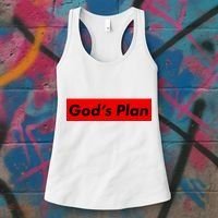 God's Plan Women's Tank Top thumb 3