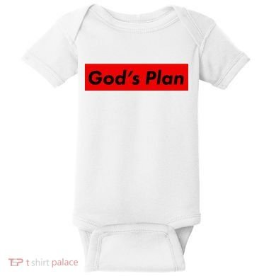 God's Plan Baby Bodysuit