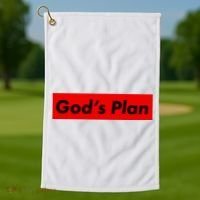 God's Plan Golf Towel thumb 1