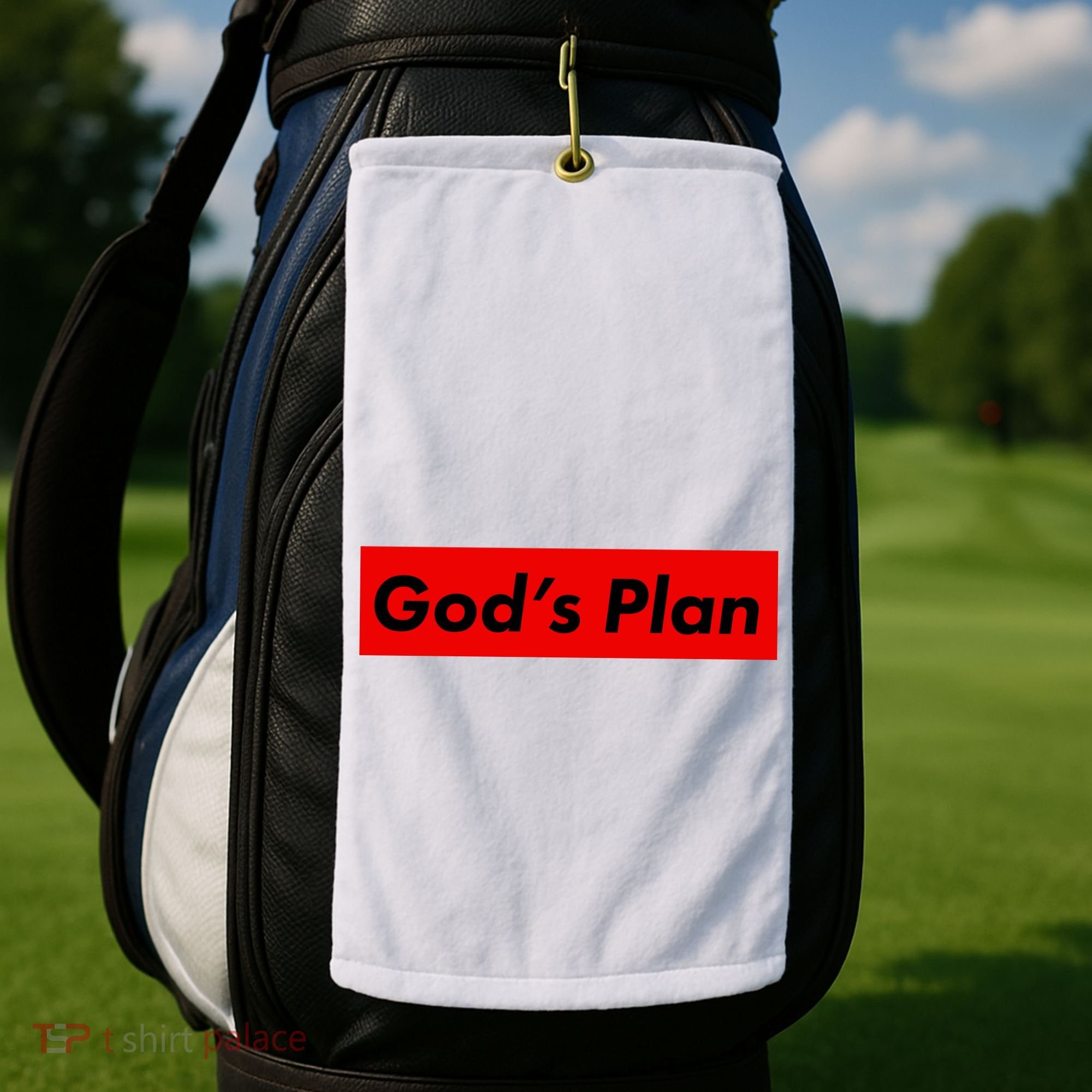 God's Plan Golf Towel