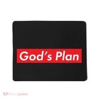 God's Plan Red Box Logo Mousepad thumb 0