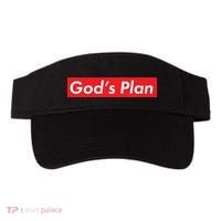 God's Plan Red Box Logo Visor thumb 0