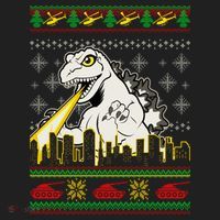 Monster Ugly Christmas Sweater Women's Sweatshirt thumb 2