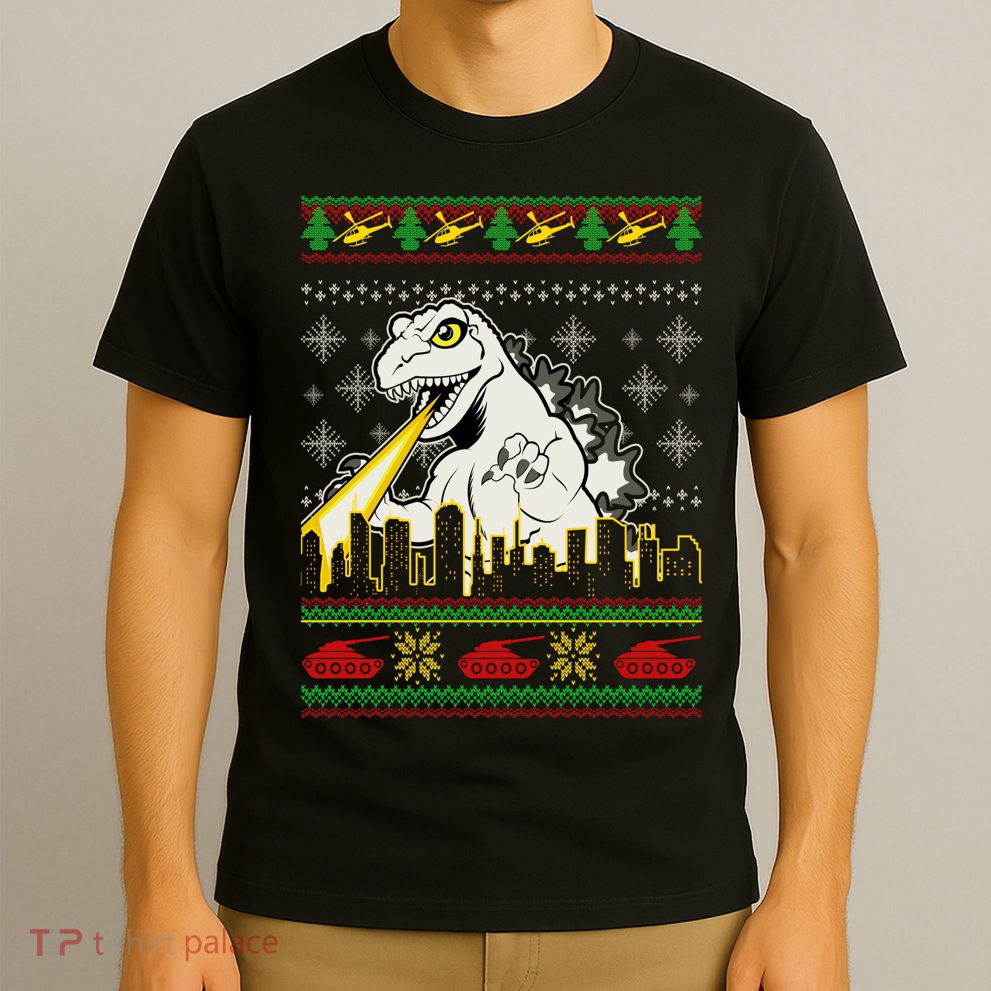 Monster Ugly Christmas Sweater T-Shirt