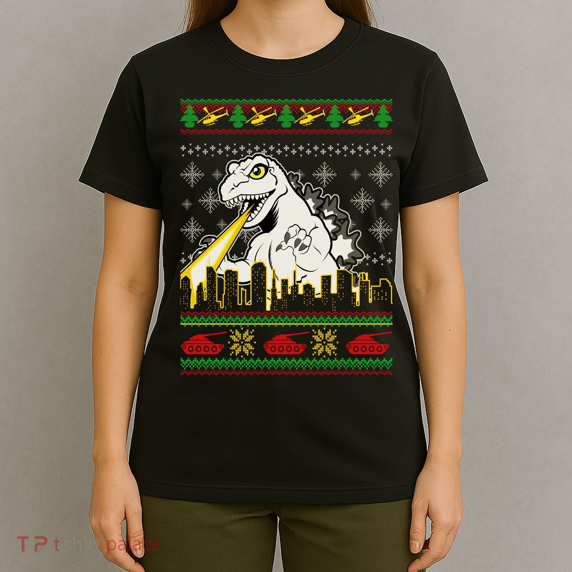 Monster Ugly Christmas Sweater T-Shirt