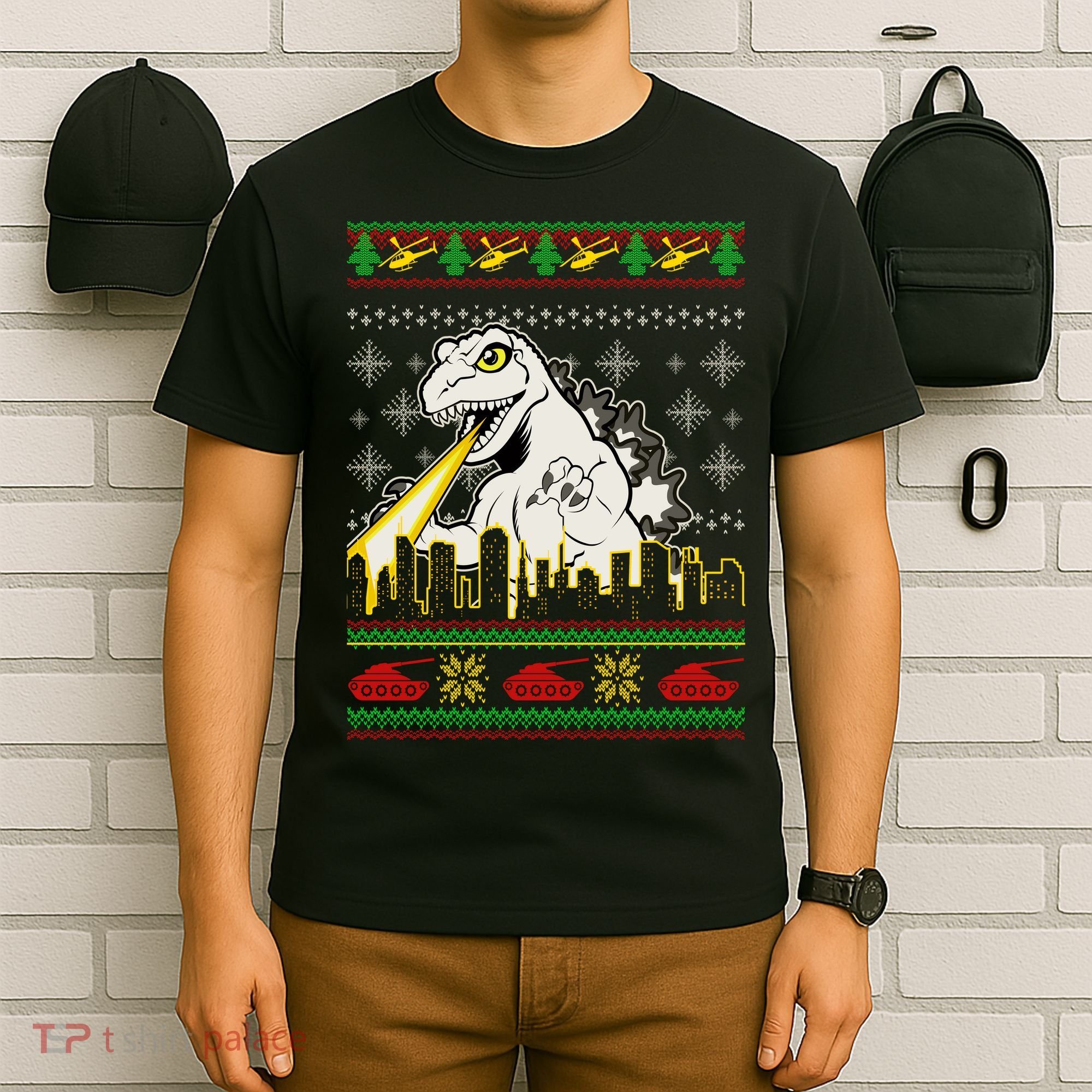 Monster Ugly Christmas Sweater T-Shirt