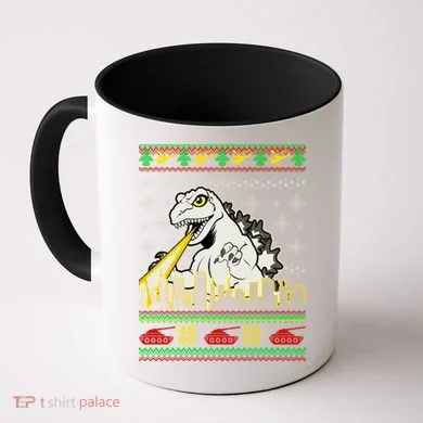 Monster Ugly Christmas Sweater Coffee Mug